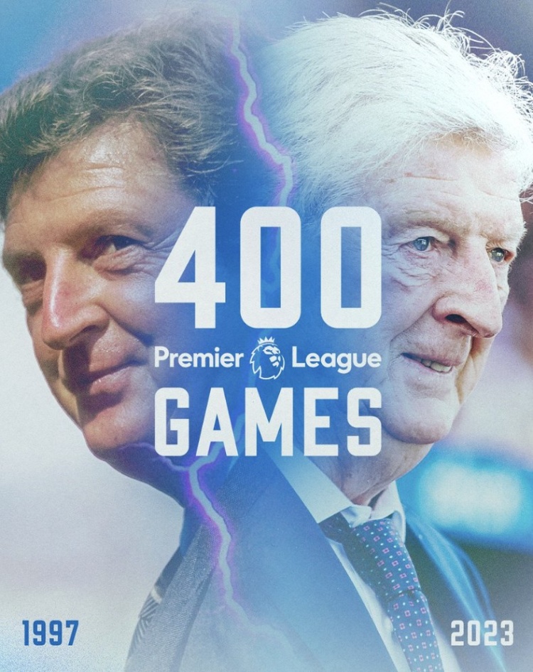 White head! From 1997 to 2023, officials in Crystal Palace paid tribute to the 400th coaching in the British Premier League